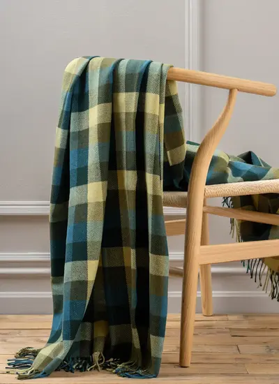 Flair Plaid Supersoft Lambswool Throw 